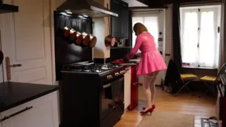 Sissy Dee Is Cooking Lady Fee Her Lunch Before Lady Fees Guest Arrives