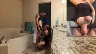 Creampie Accident with Hot Stepmom