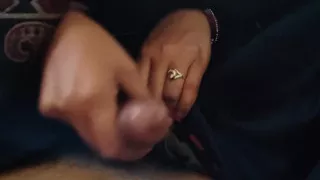 Indian Desi Village Bhabhi Sucking Dick of Her Lover and Cumshot