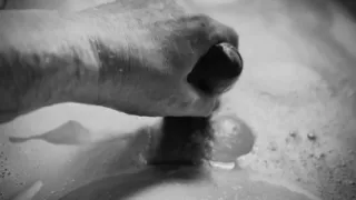 Wanked in the bath