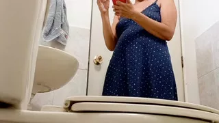 Lovely Mature Woman Showing Off Her Beautiful Hairy Pussy