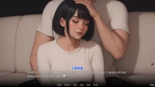 Obsessed Lucy 07 By VNGTrash - Cute Slut Gives Footjob and Gets Cum Covered