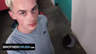 Perv Stepbro Gives Young Stepbrother InDepth Biology Lesson And Creampies His Asshole