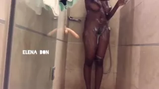 Fucking My Petite Princess Pussy in the Shower
