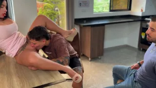 Beautiful wife of perfect body makes me cuckold with my best friend