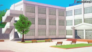 Android 18 seduces Gohan at the university - Dragon Ball Zex Series