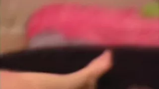 Black haired slut sucking and licking her toes