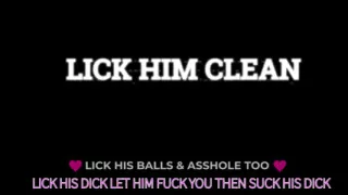 AUDIO ONLY - Become prepared and motivated to perform ass to mouth BJS