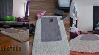 Dive Into Pure Sensuality: Triple Cam View of My Naked Workout!