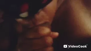 Blindfolded Thot Sucking