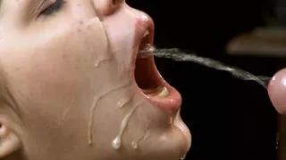 Suck My Big Dick and Swallow My Pee Sweet Girl