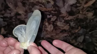 Eating Cum From Used Condom I Found