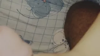dirty slut giving deep throat blowjob
