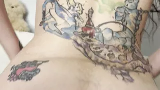 Back view of my reverse cowgirl