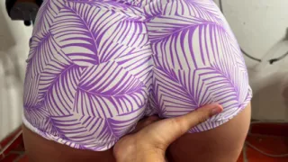 Petite 18-year-old gets fucked by her brother-in-law after doing yoga. pov- latina- big tits- big ass- valeryfox