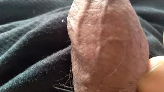 super hard cock in his moment of relaxation