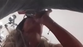 Blonde MILF Blowjob with Huge Cumshot