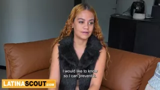 I watched this BIG TITS LATINA TEEN student trade everything for a shot at modeling in Miami