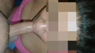 She looks so sexy while she's sucking my cock