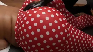 "Horny Neighbor BBW Gets Oiled Face Down - Risky Home Massage"