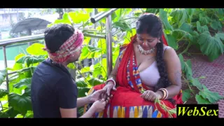 Beautiful Village Girl Hardcore Sex with Day labor Boy