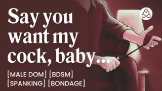 ASMR Male Voice: Dominant Boyfriend Fucks You into Submission - Bondage & Fingering - Erotic Audio Roleplay for Women