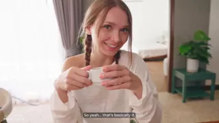 He Offered Her a Lift and She Offered Him Her Tight Wet Pussy