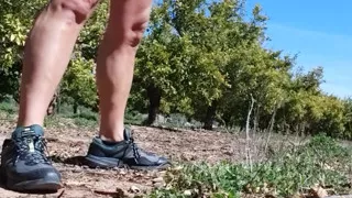 Jerking Me off Naked in the Field