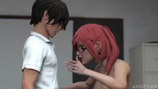 Hentai Sex College Episode 5 - Big Dick Student Impresses MILF Principal with Second Round After Creampie!