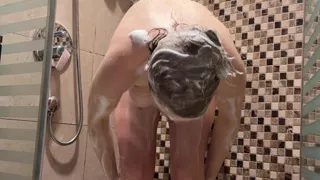 Fun in the Hotel Shower