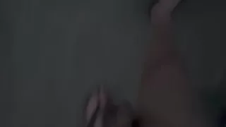 Naked walk in woods