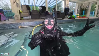 Underwater Domination in Full Scuba Gear