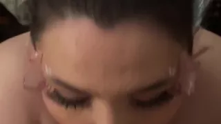 What Better Way to Try Out a Makeup Look Than with a Blowjob