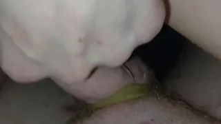 Wife Beats Her Big Clit With My Cock