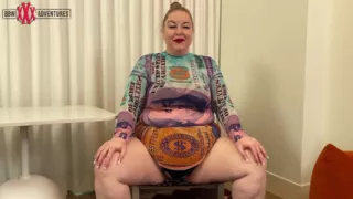 BBW Platinum Puzzy Tells You Worship Her Ass