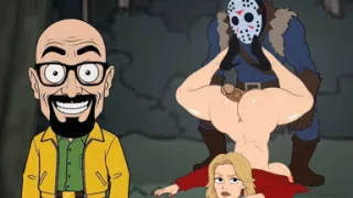 Jason Fucks Married MILF Skyler. Cartoon Parody