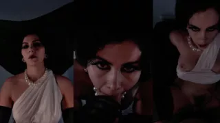 Valentina Nappi Is Lady Dimitrescu From Resident Evil, and She Uses Her Evil Power to Suck as Many Dicks as She Can.