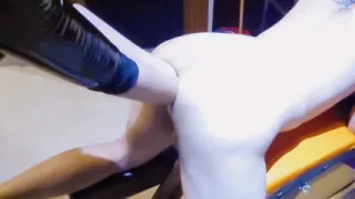 Triple Session with Fisting, Double Hand, Feet, and Big Toys