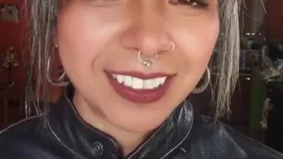 Inhale Slowly, Smoking Instructions in Leather.