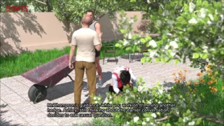 Wife Drops Towel And Seduce Neighbour Old man Infront Of Cuckold Husband