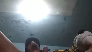 I'm Left Alone Playing with My Erect Cock