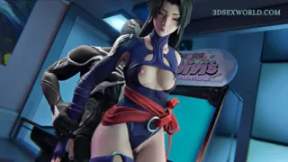 The Misunderstanding: Psylocke X Venom (3D Anime Porn)