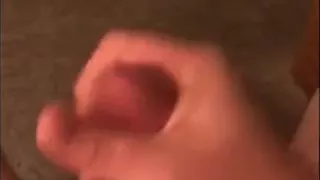 Went Down Into the Basement Before Bed to Shoot My Load, Cock Was so Hard