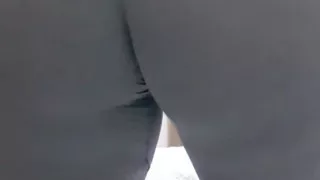 Legging exhibitionism