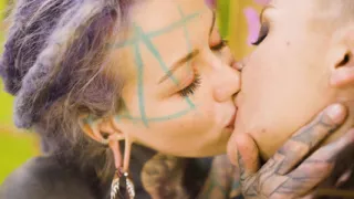 Inked Dyke Destroyed by Hardcore Fist Fucking to Genuine Squirting Climax