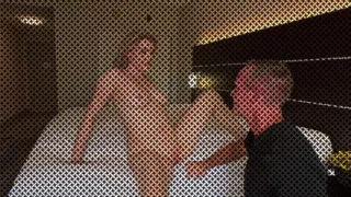 Alexandra - Sexy Bartender Opens up Her Ass After Her Shift