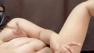 Wife watching porn while fingering