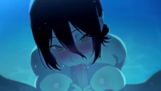Bomb Girl Reze Teaches How to Swim.