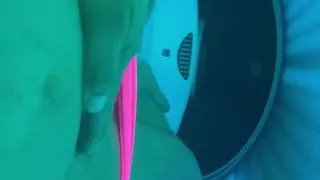 Naughty fun in tanning salon