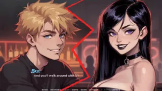 My New Girlfriend Taboo Hentai Game Ep. 41 BDSM Spanking with My Goth GF!